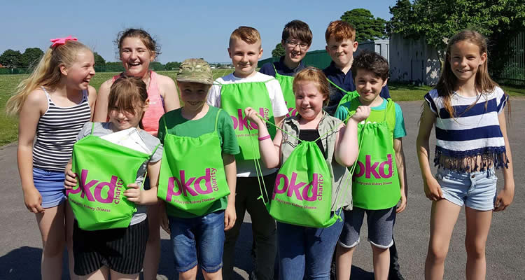 We walked a mile in green for PKD