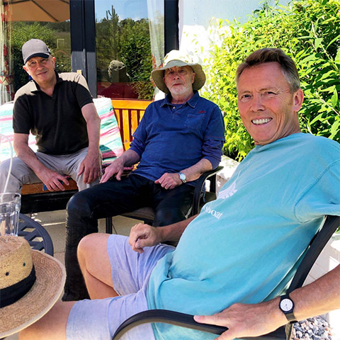 Brothers John, Rob and Bill
