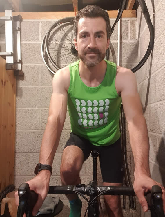 Laurence Lacey Everesting Challenge